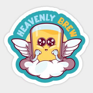 Heavenly Brew! Sticker